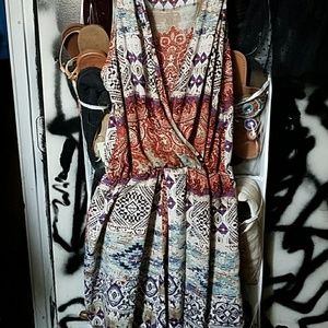 Multi colored romper